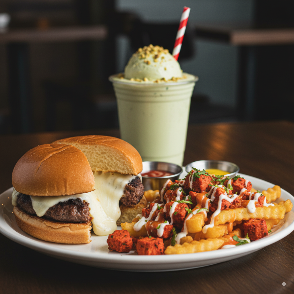 Burger & Shake Combo